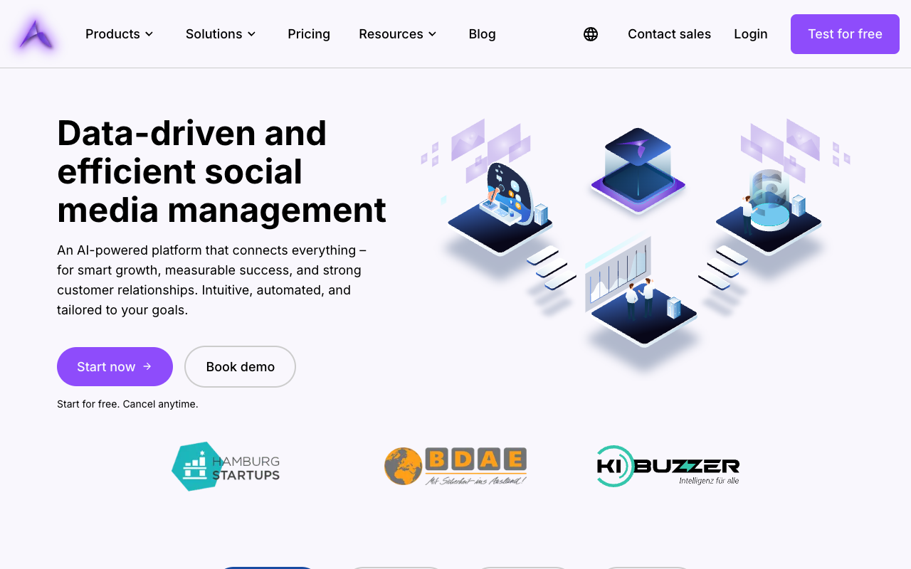 admark.ai - Efficient social media management powered by AI social-media automation AI