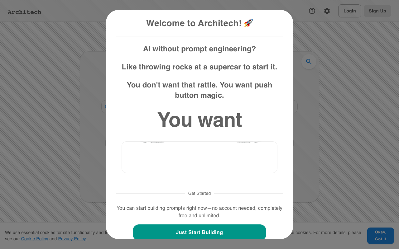 Architech：AI提示词工程神器，像用Canva一样简单！