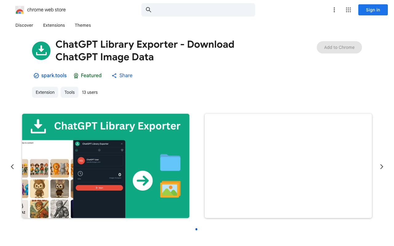 ChatGPT图片库一键导出神器：高效下载与管理AI生成图像的终极工具