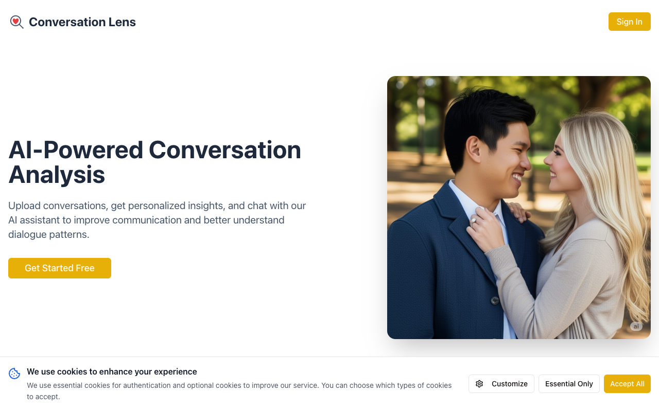 AI助力亲密关系：Conversation Lens让情侣沟通更高效！