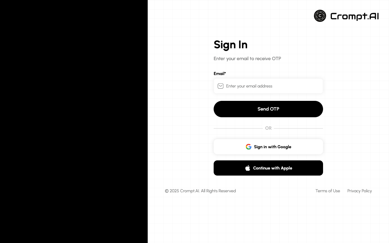 Crompt AI - A smart AI assistant and chatbot for instant help and task automation AI chatbot automation
