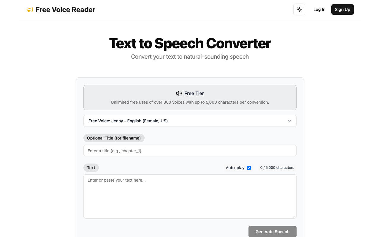免费文字转语音神器！Free Voice Reader：300+AI语音无限次使用，轻松打造高质量音频