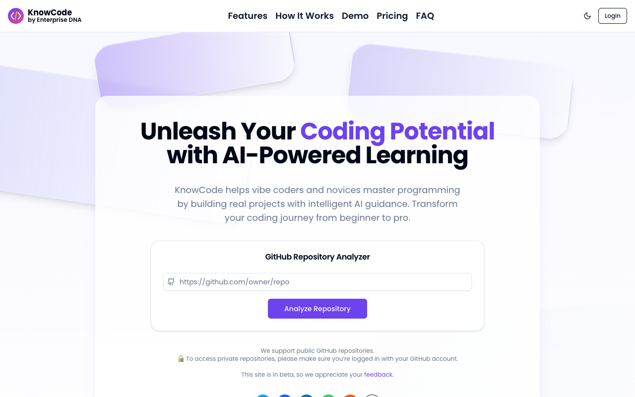 KnowCode - Unleash Your Coding Potential with AI-Powered Learning coding AI learning