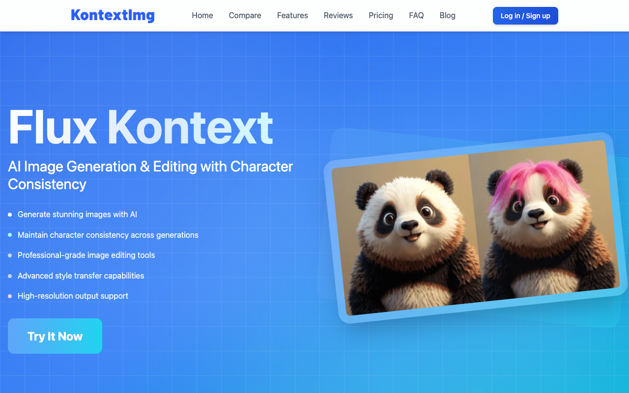Kontext Image - AI image editing for fast personalized creation AI image-editing personalization