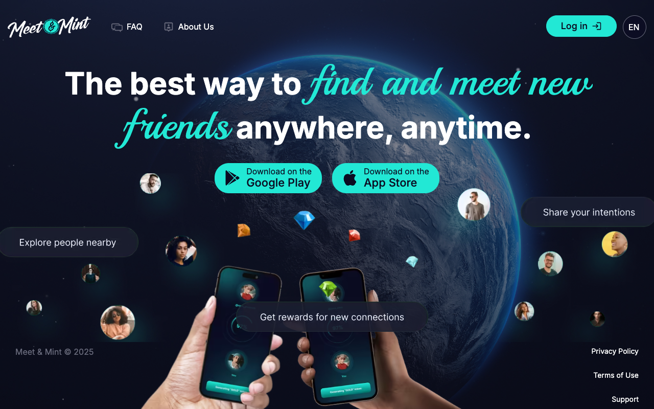 Meet & Mint：社交即挖矿！用NFT奖励你的每一次线下相遇