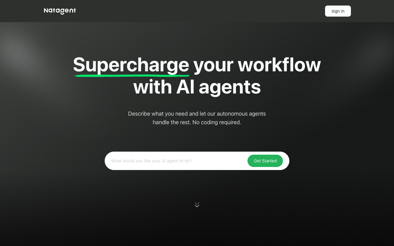 NatAgent：AI智能助手颠覆工作流，零代码实现高效自动化