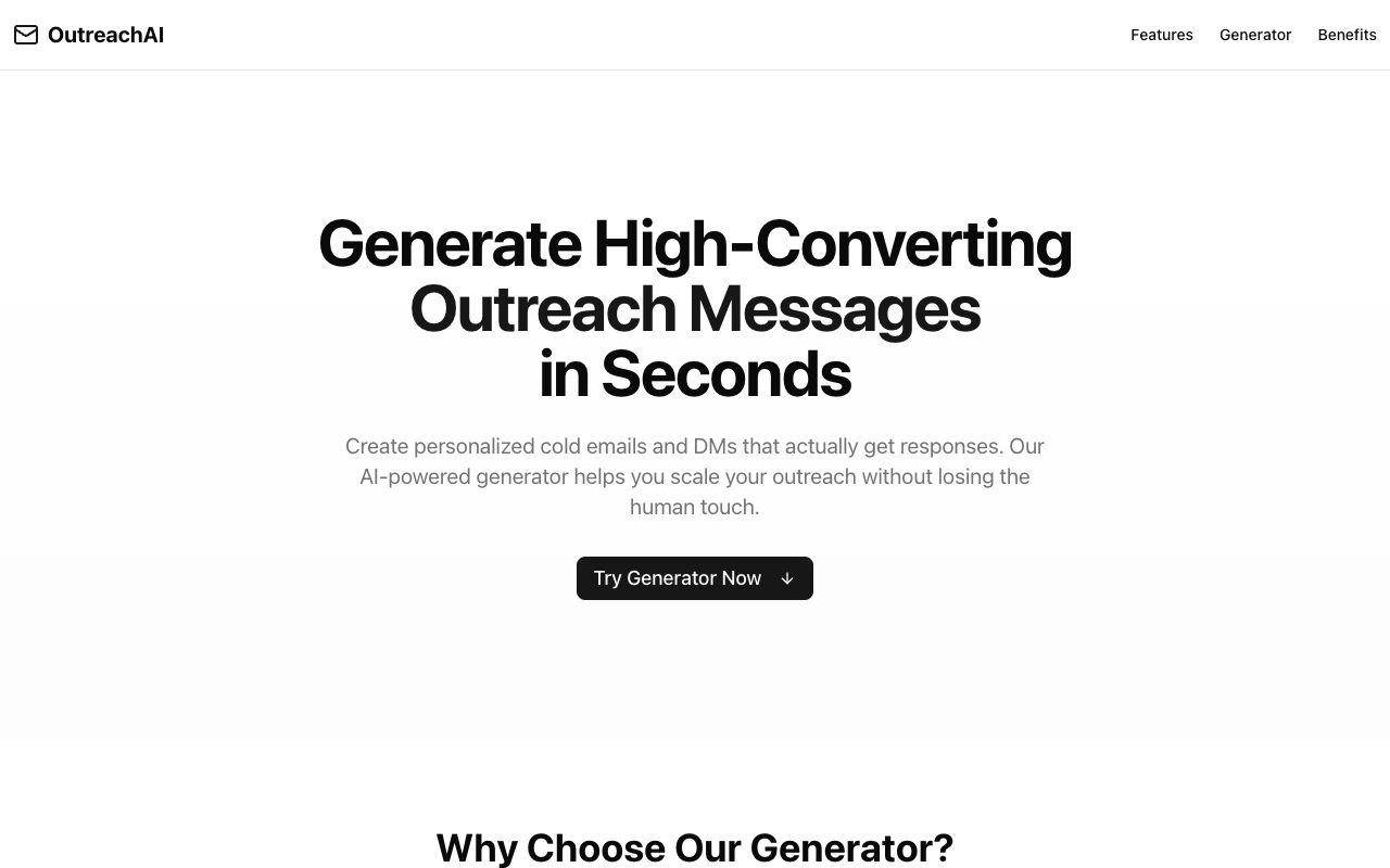 Outreachmate：AI驱动的高效外联神器，300%提升回复率的秘密武器！