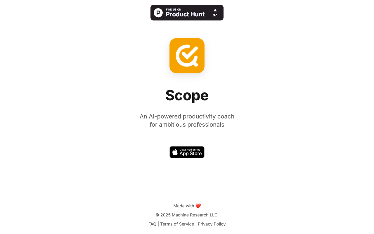 AI效率教练Scope：智能任务管理，助你轻松实现职场巅峰