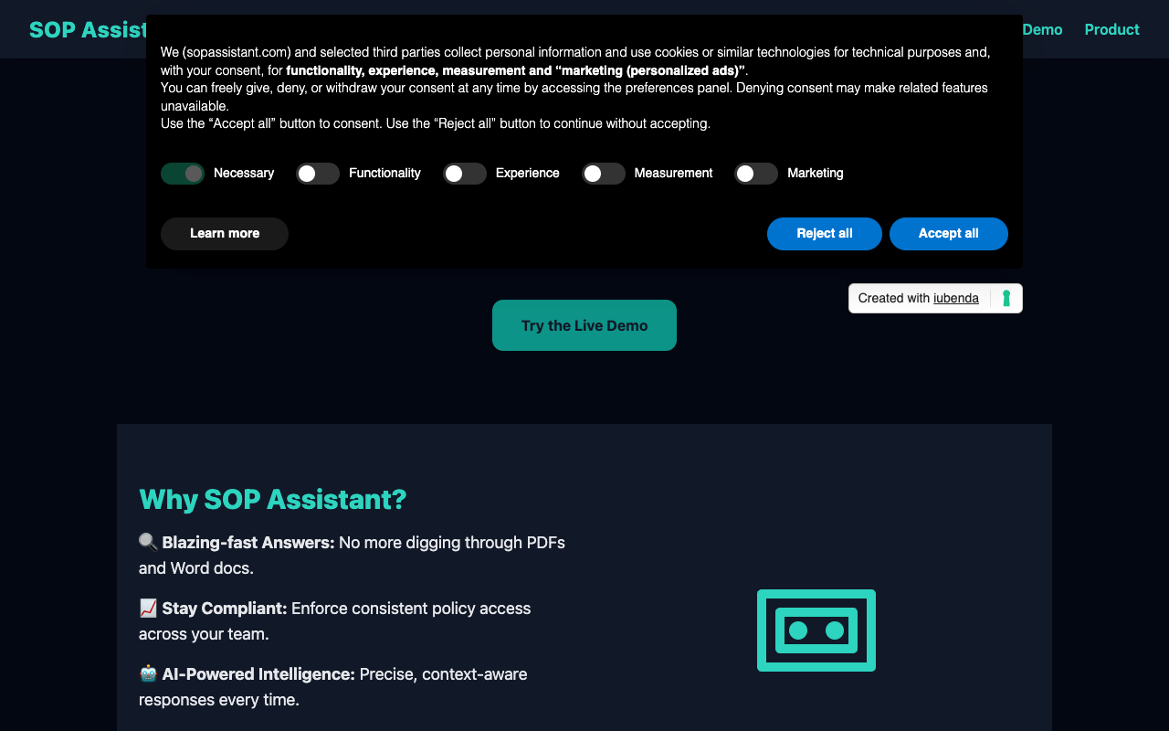 SopAssistant：AI驱动的SOP管理神器，让企业效率飙升！