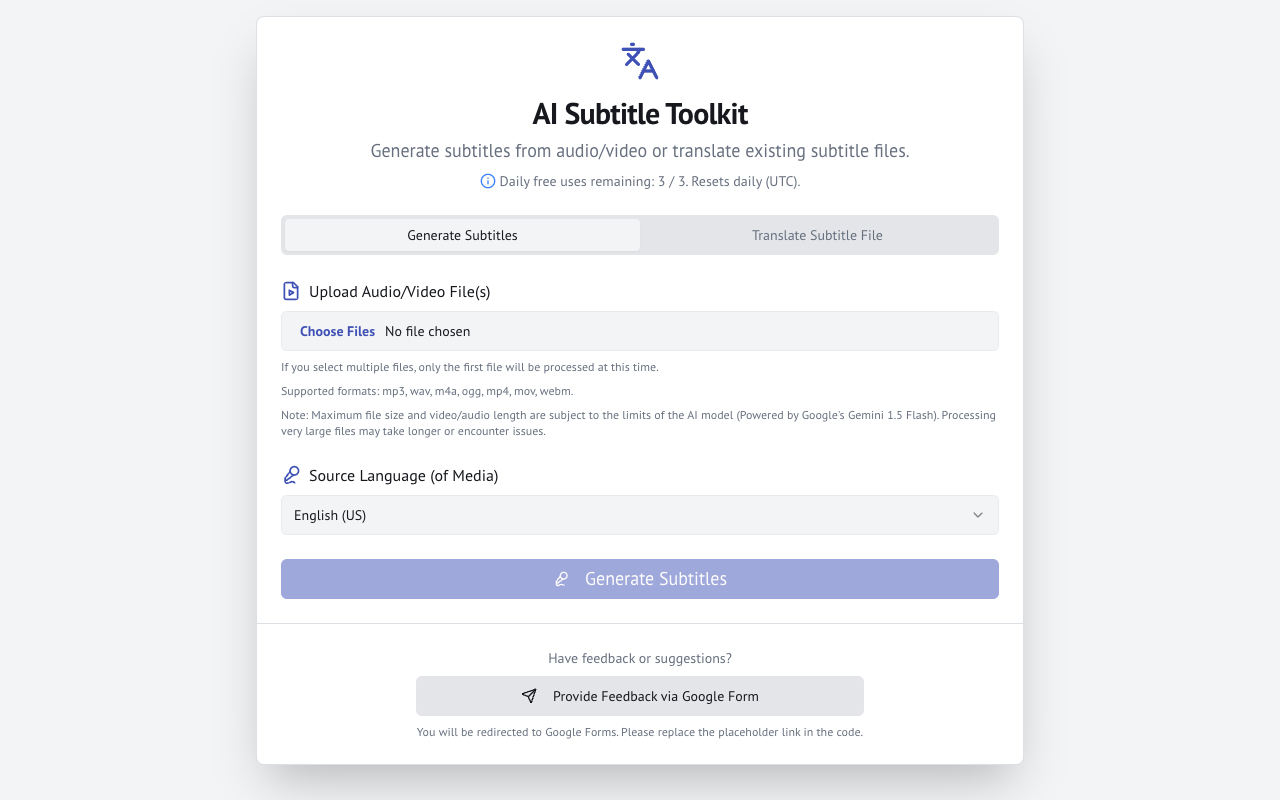 Subtitle Weaver - Extract and translate subtitles from any video using AI subtitles AI translation