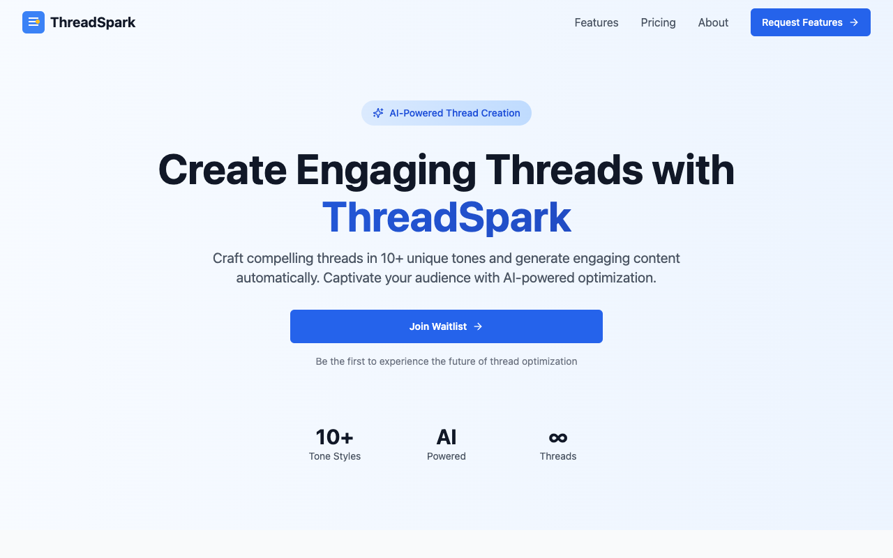 告别写作瓶颈！TweetThreadAI助你轻松打造爆款推特内容
