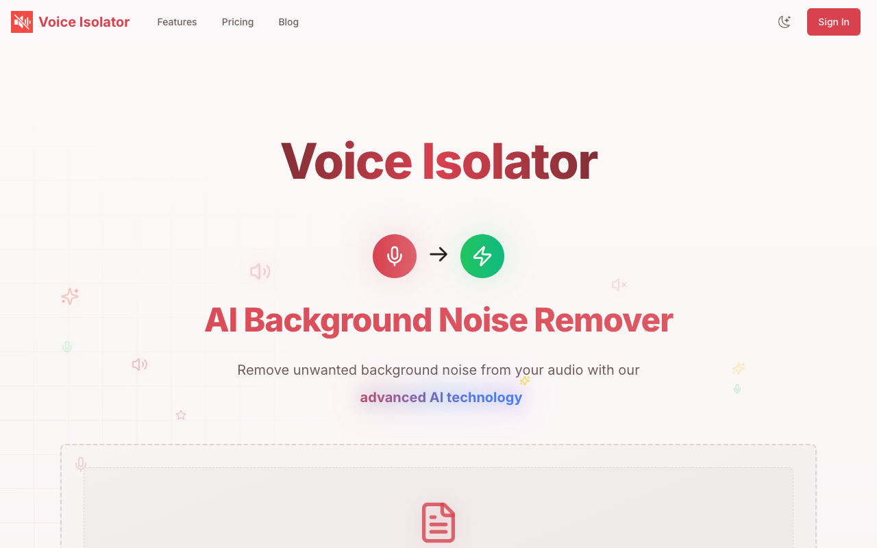 告别噪音困扰！AI降噪神器Voice Isolator让你的录音秒变专业级
