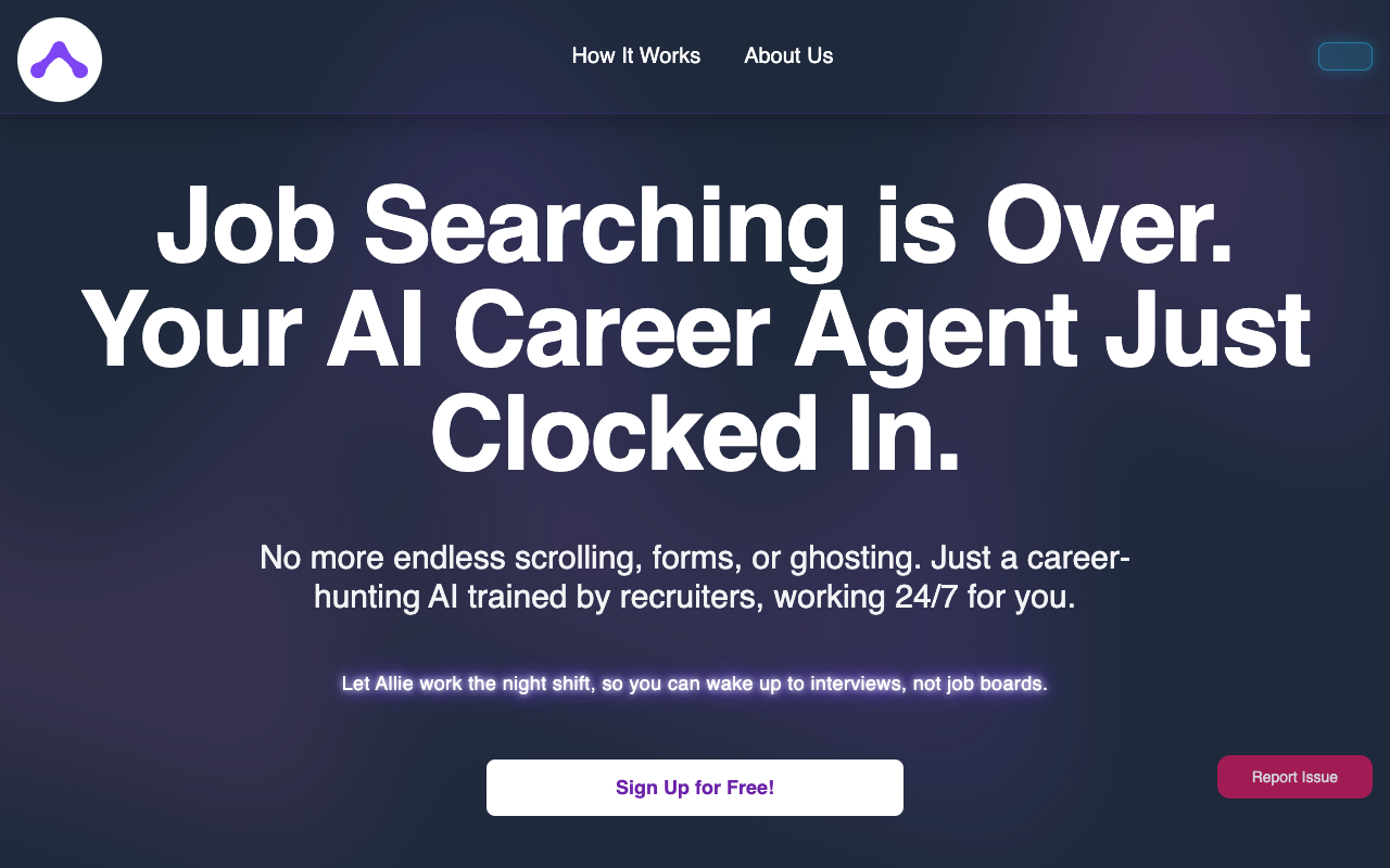 WerQ AI：颠覆传统求职，24小时AI职业代理Allie为你高效匹配理想工作！