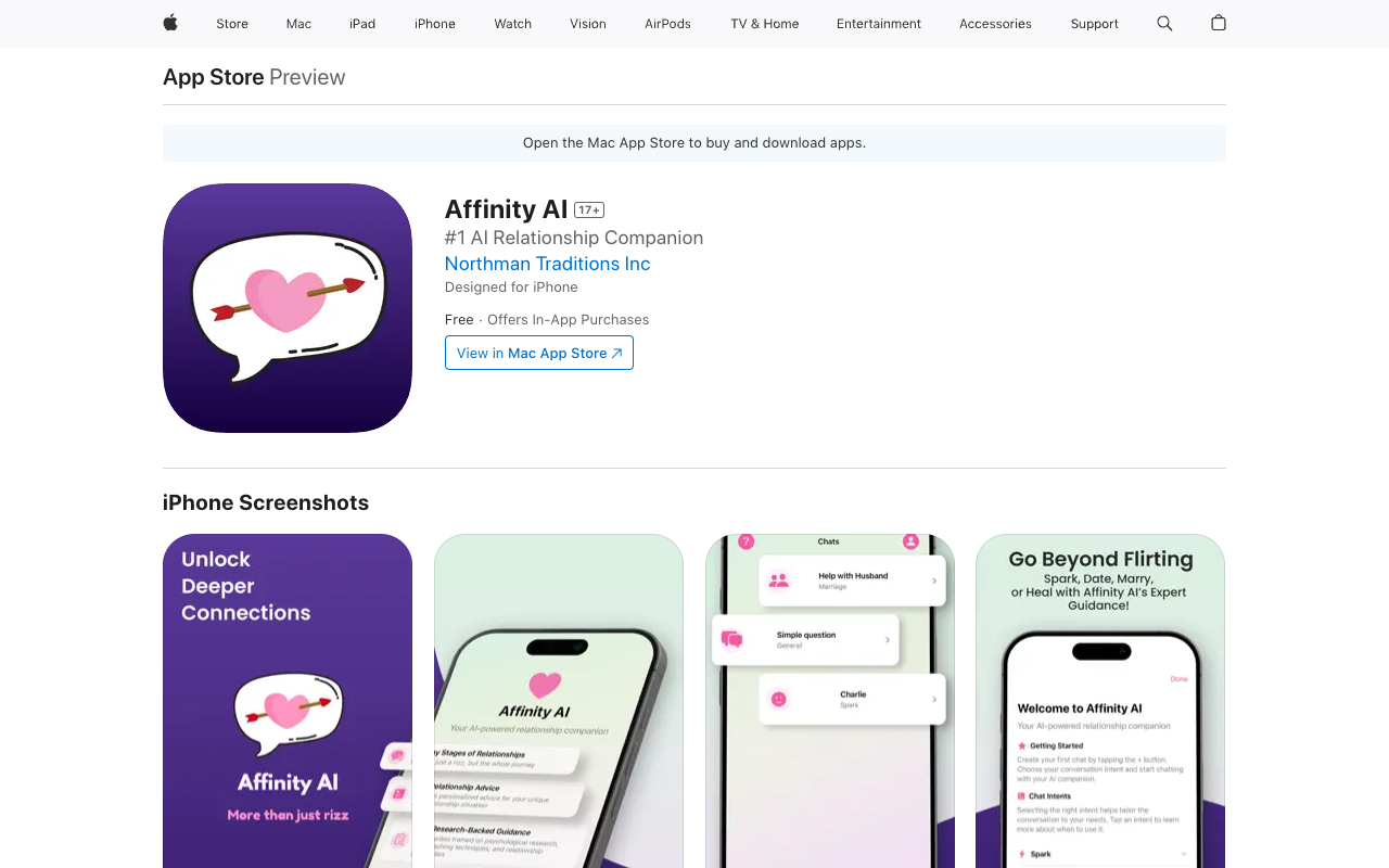 Affinity AI：你的全能AI恋爱助手，从初遇到婚姻的科学指南