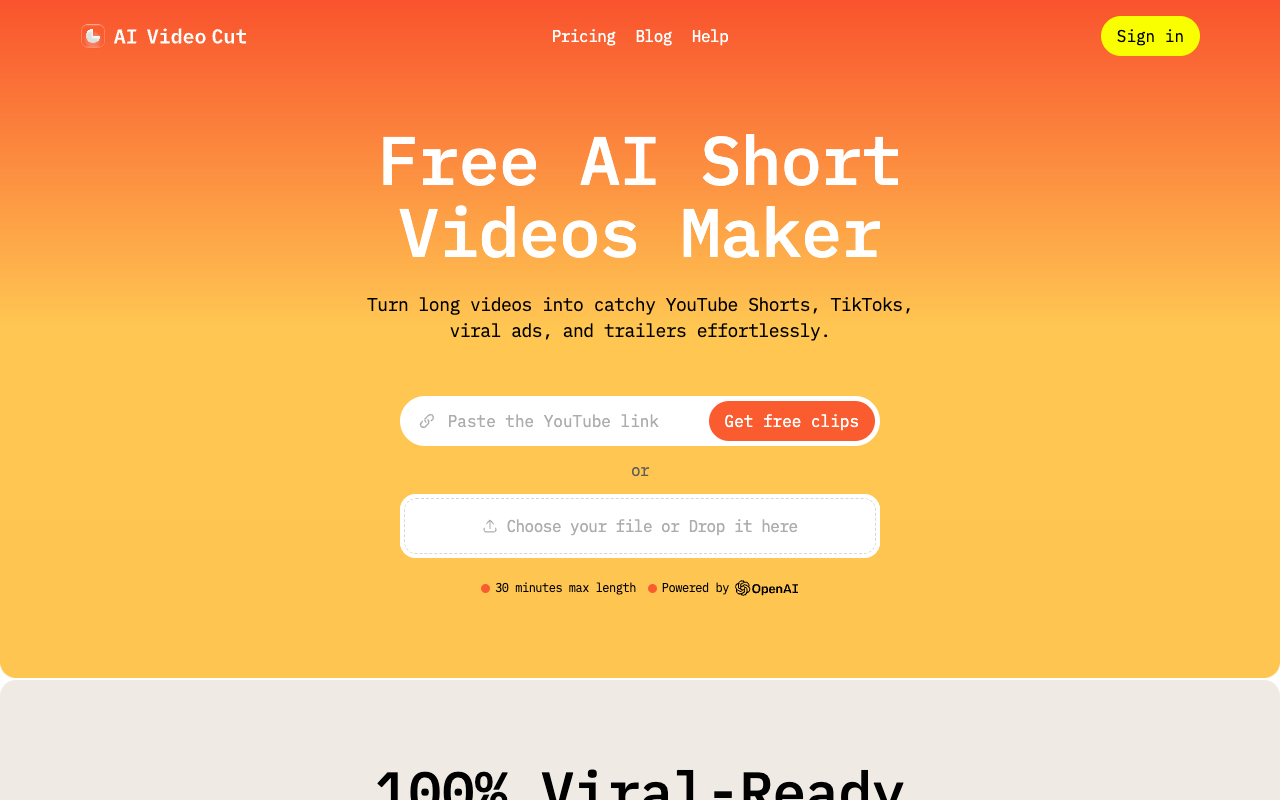 AI Video Cut - Revolutionize Video Editing with AI-Powered Prompts AI Video Editing
