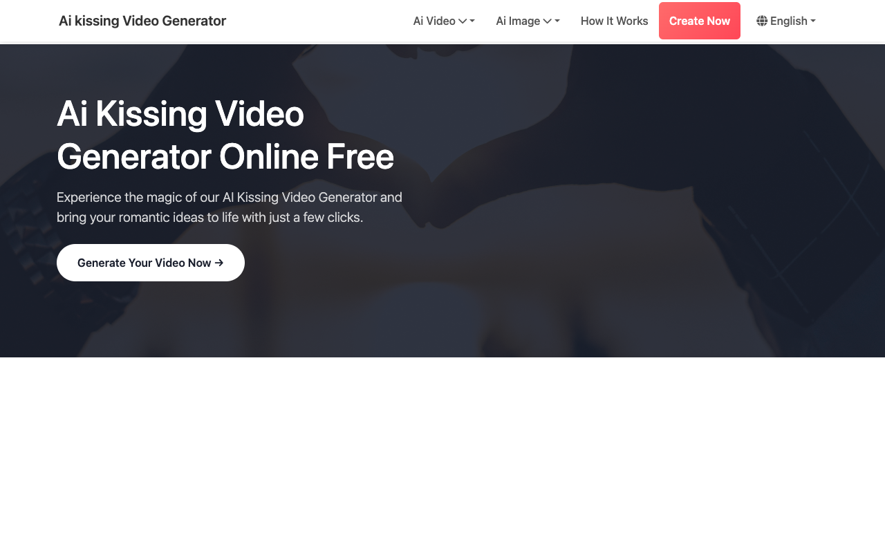 AI Kissing Video Generator - Create Romantic Videos with AI AI Technology