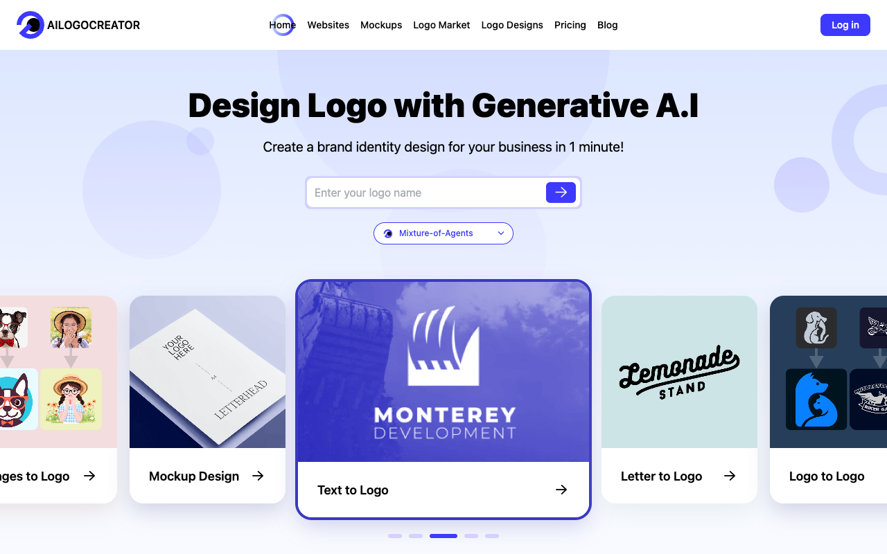 AILogoCreator - Your AI Logo Generator and Maker AI Design