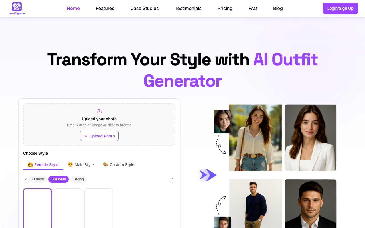 AI Outfit - See Yourself in New Clothes with AI Technology AI Fashion Technology