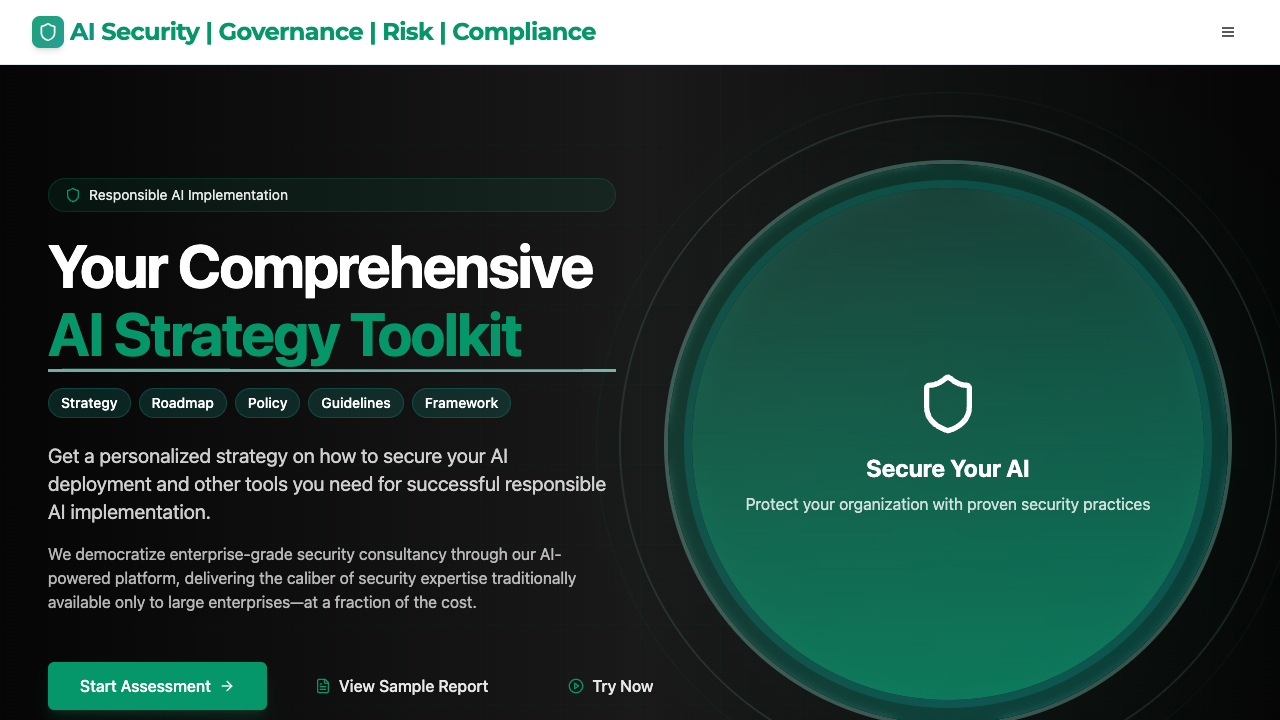 AISGRC - Get AI security advice without the hassle AI Security