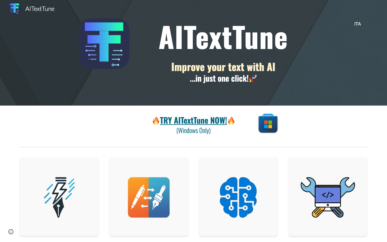 AITextTune - An AI tool that enhances your writing with just one click AI writing tool