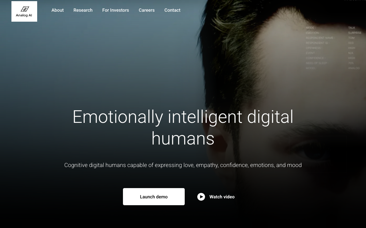 Analog Mini - A digital human copilot for seamless interaction with LLMs digital-human LLM AI