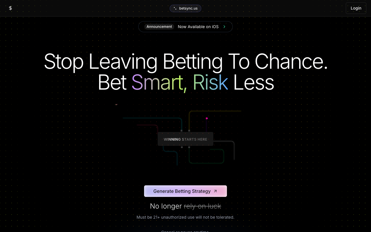 Betsync - Your Sports Betting Research Assistant AI Sports