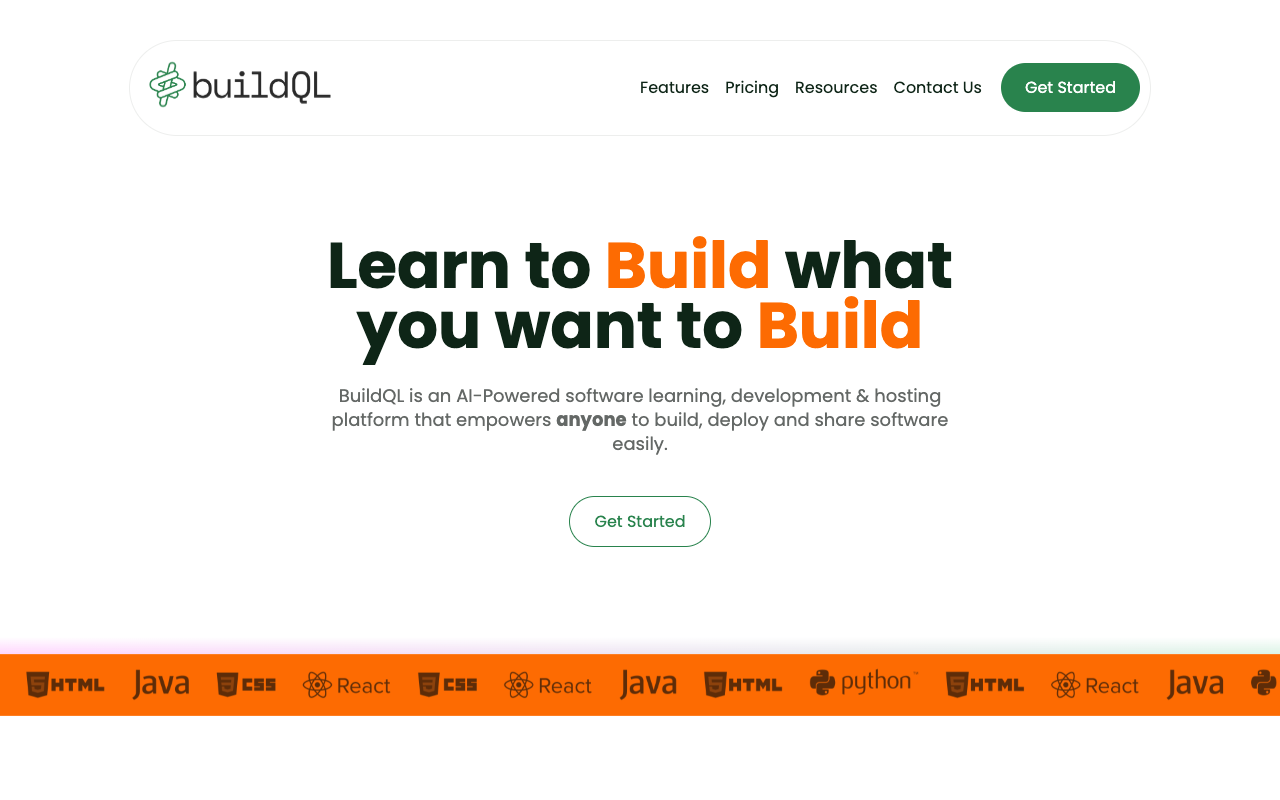 边学边做！BuildQL：AI助力零基础快速开发SaaS应用的神器