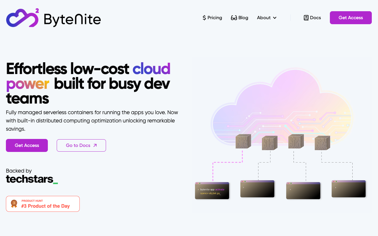 ByteNite - Revolutionizing Distributed Computing with AI Integration Serverless Distributed Computing
