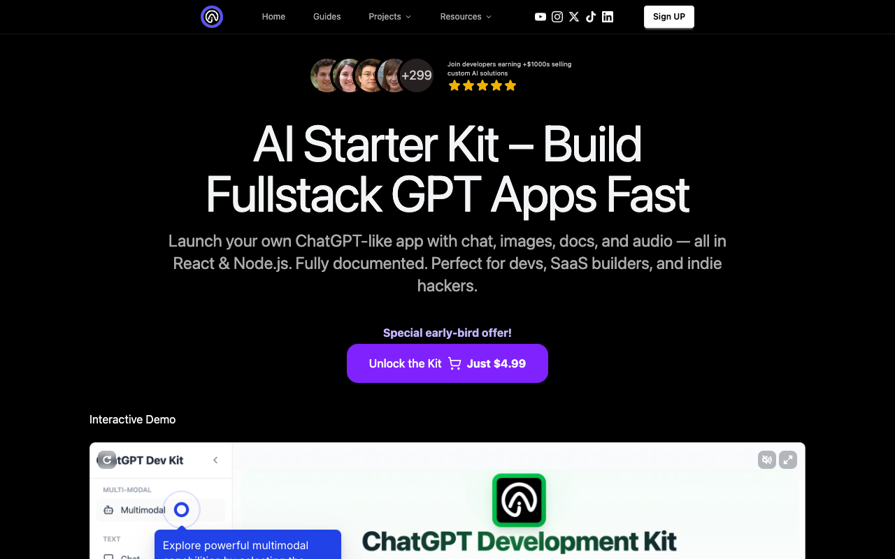 ChatGPT Development Kit - Build Your Own AI Apps Easily AI Development ChatGPT