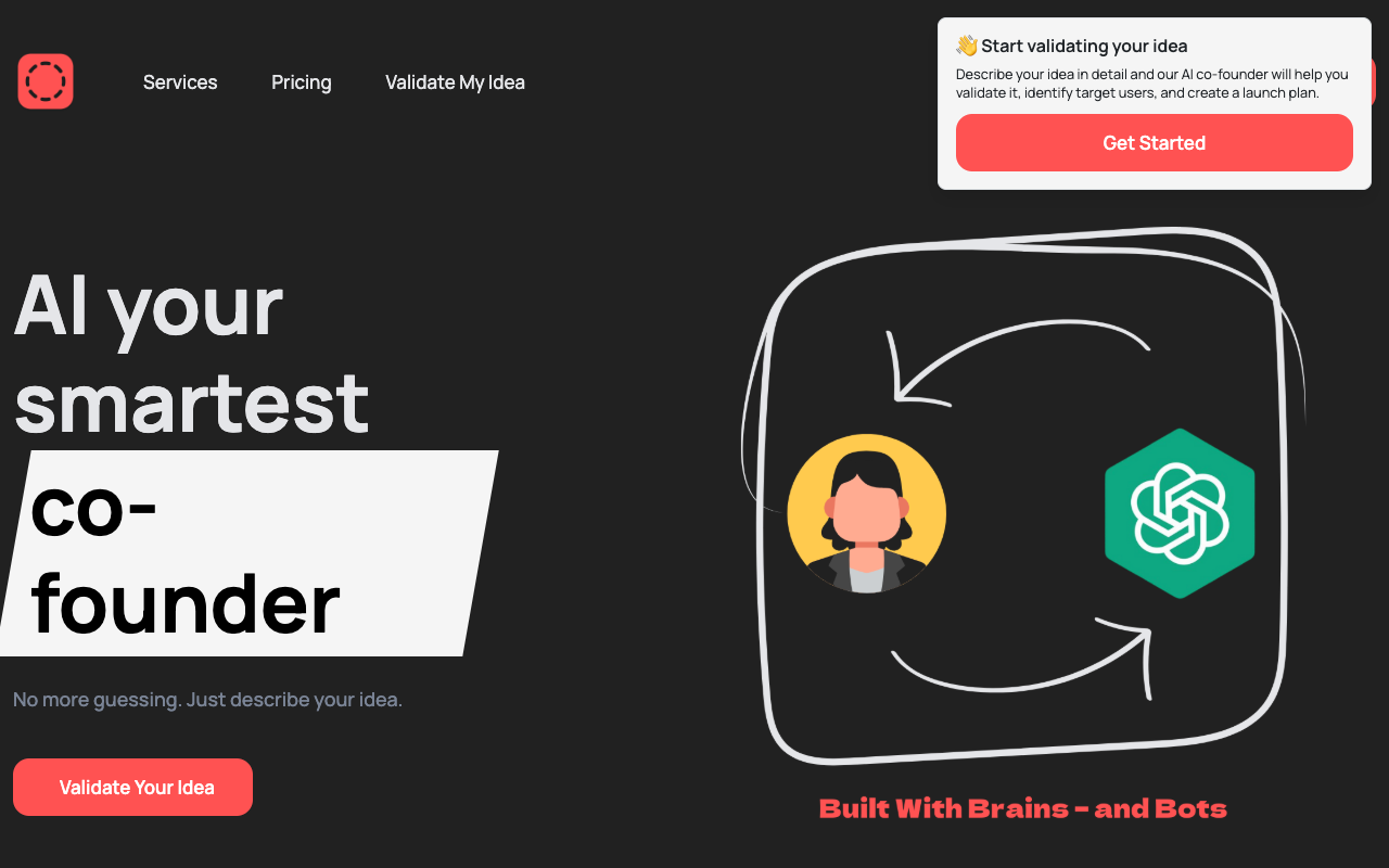 CoFound AI - Validate your startup idea before you build startup validation AI