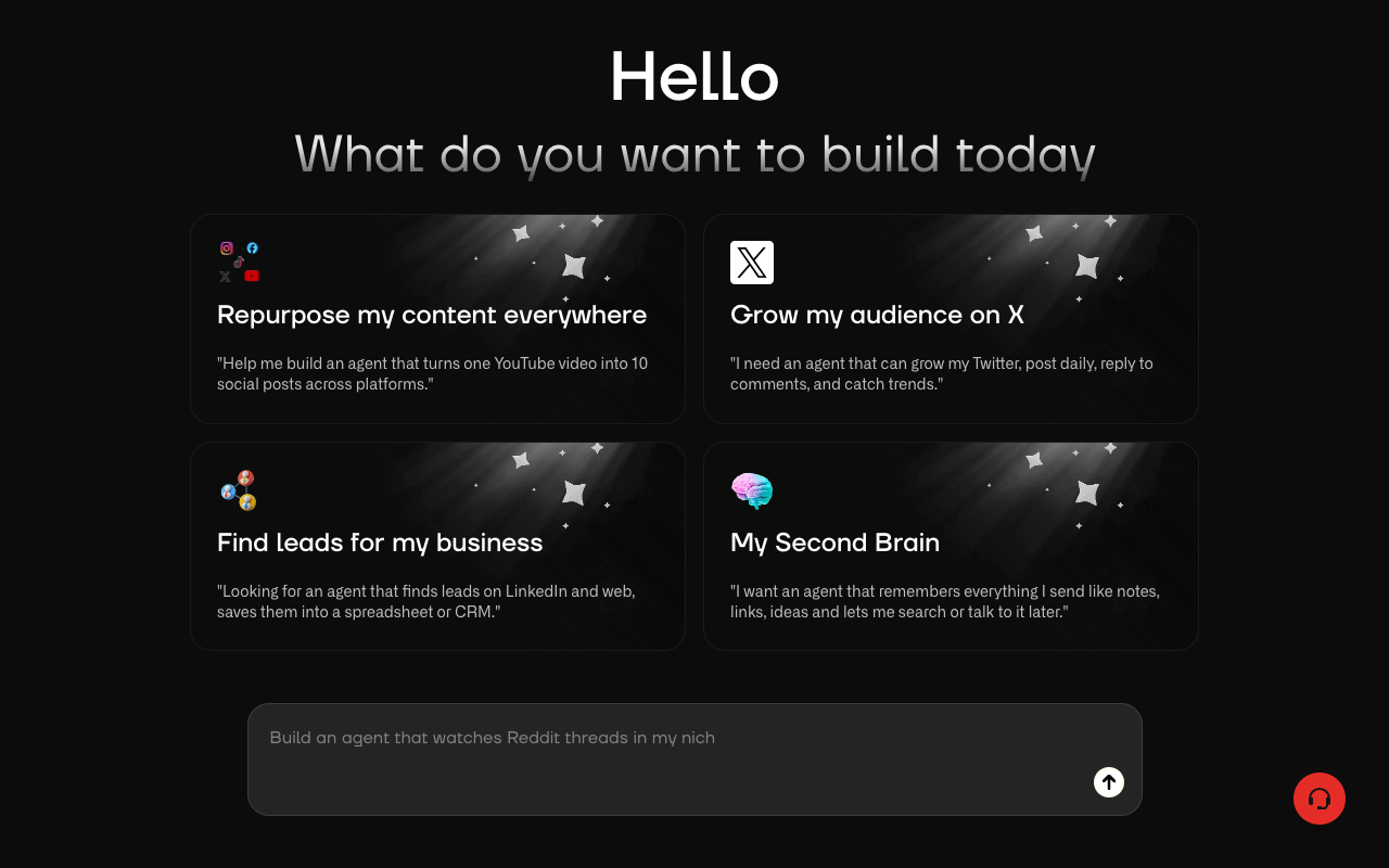 Creation Studio 1.0 - Build AI agents through conversation AI Technology Productivity