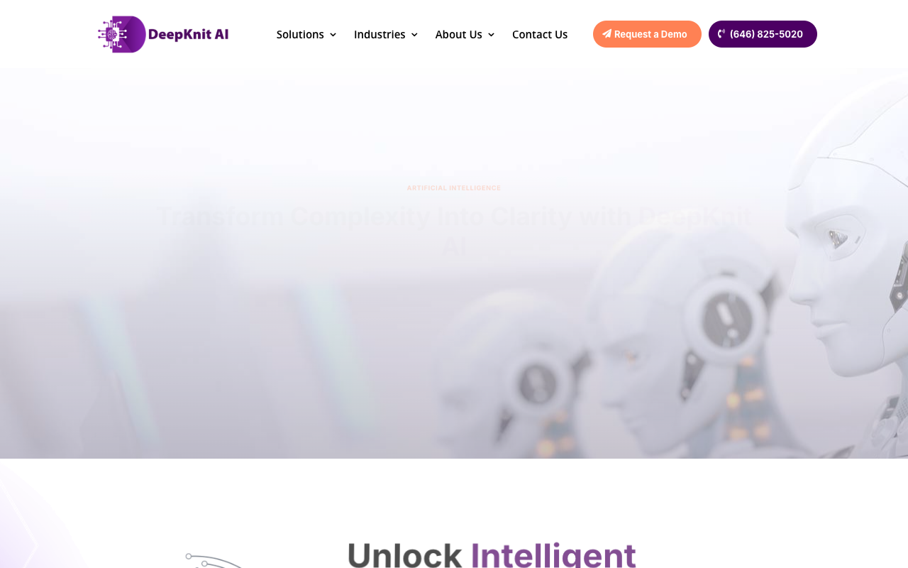 DeepKnit AI - Your customizable solution for workflow automation AI Automation Healthcare