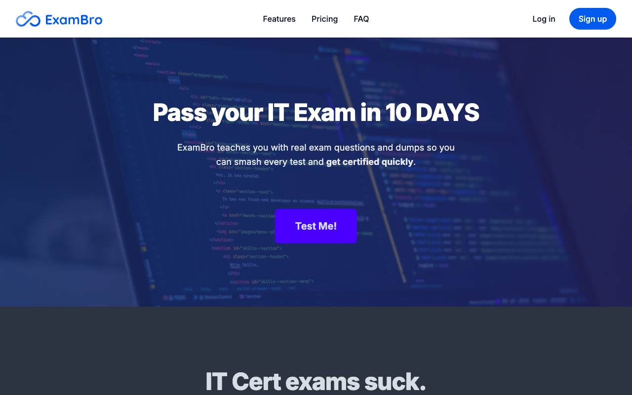 AI助力IT认证考试！ExamBro让你轻松通关，省时又省钱