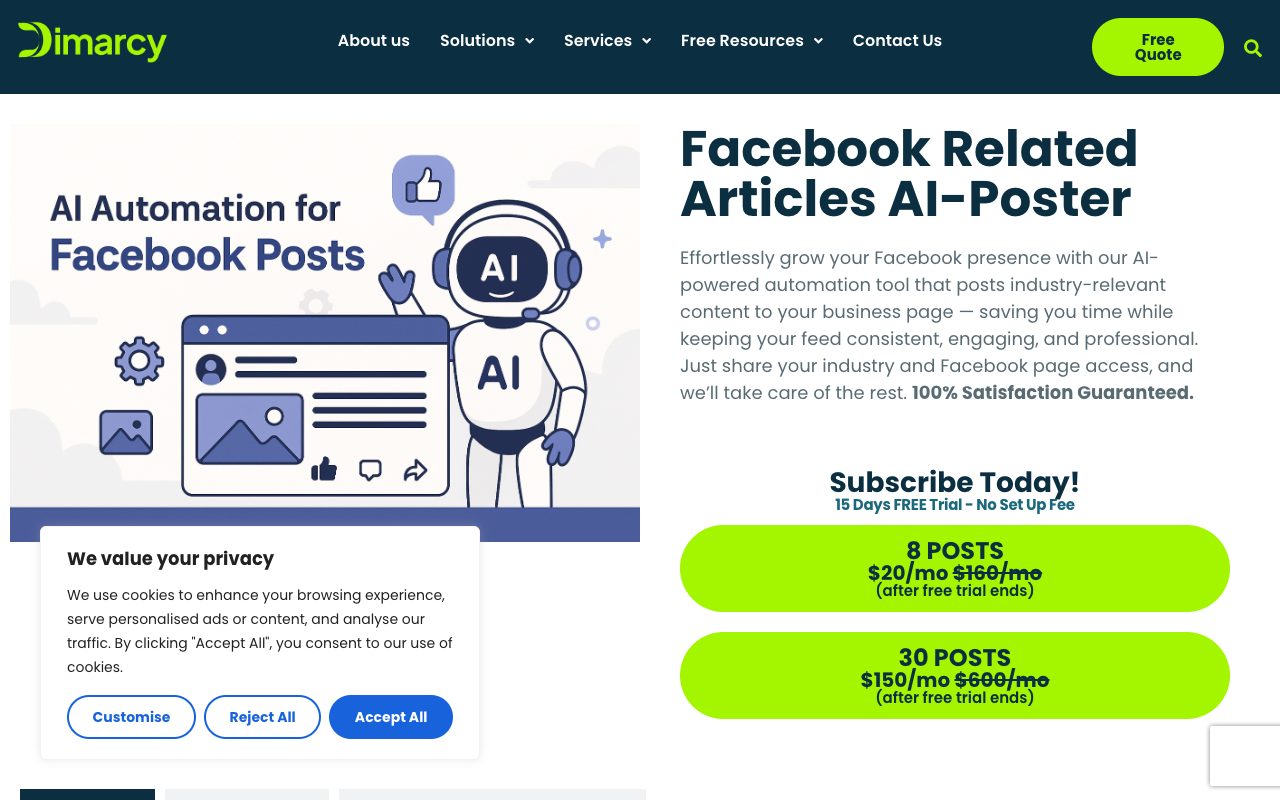 Facebook Related Articles AI-Poster - Stay Active on Facebook with AI Auto-Posts Facebook automation AI