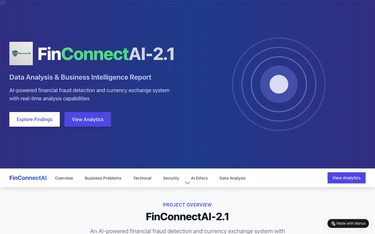 FinConnectAI：AI驱动的实时金融反欺诈利器，守护数字交易安全
