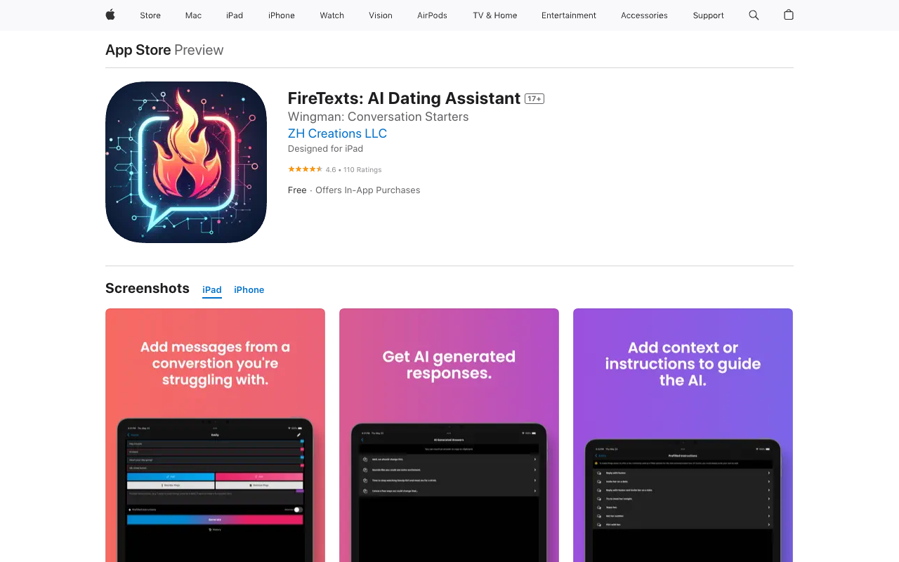 FireTexts：AI撩妹神器，让你在约会APP中脱颖而出！