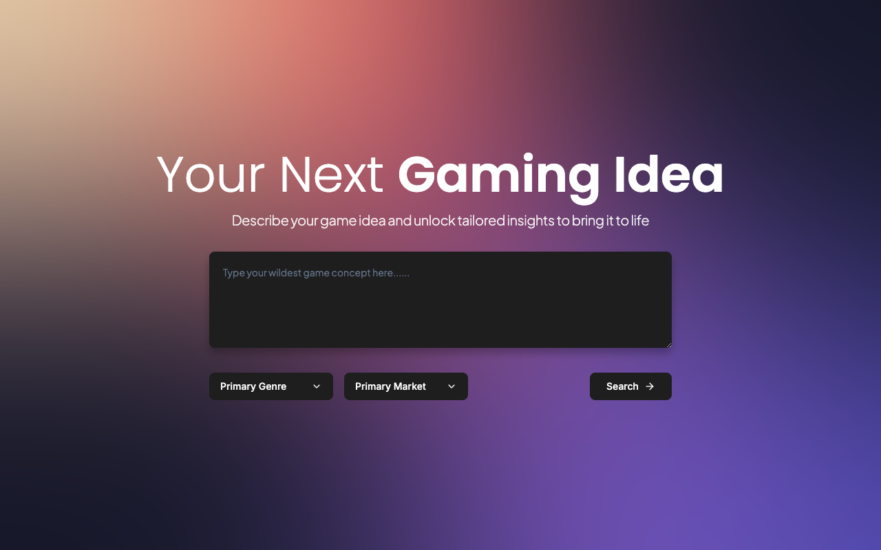 Flowtron - An AI-driven tool for validating mobile game ideas AI mobile-games product-research