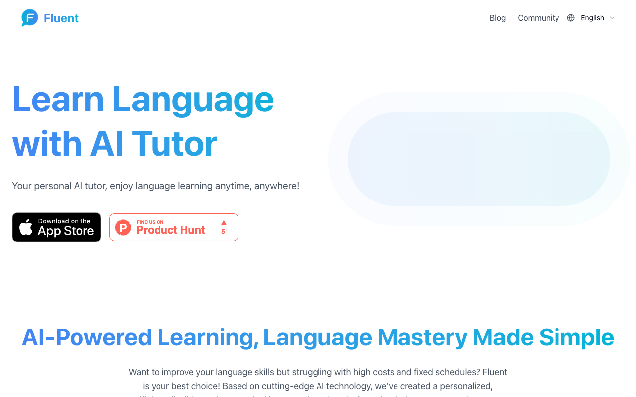 Fluent：AI语言导师革命，1%成本实现120%学习效果！