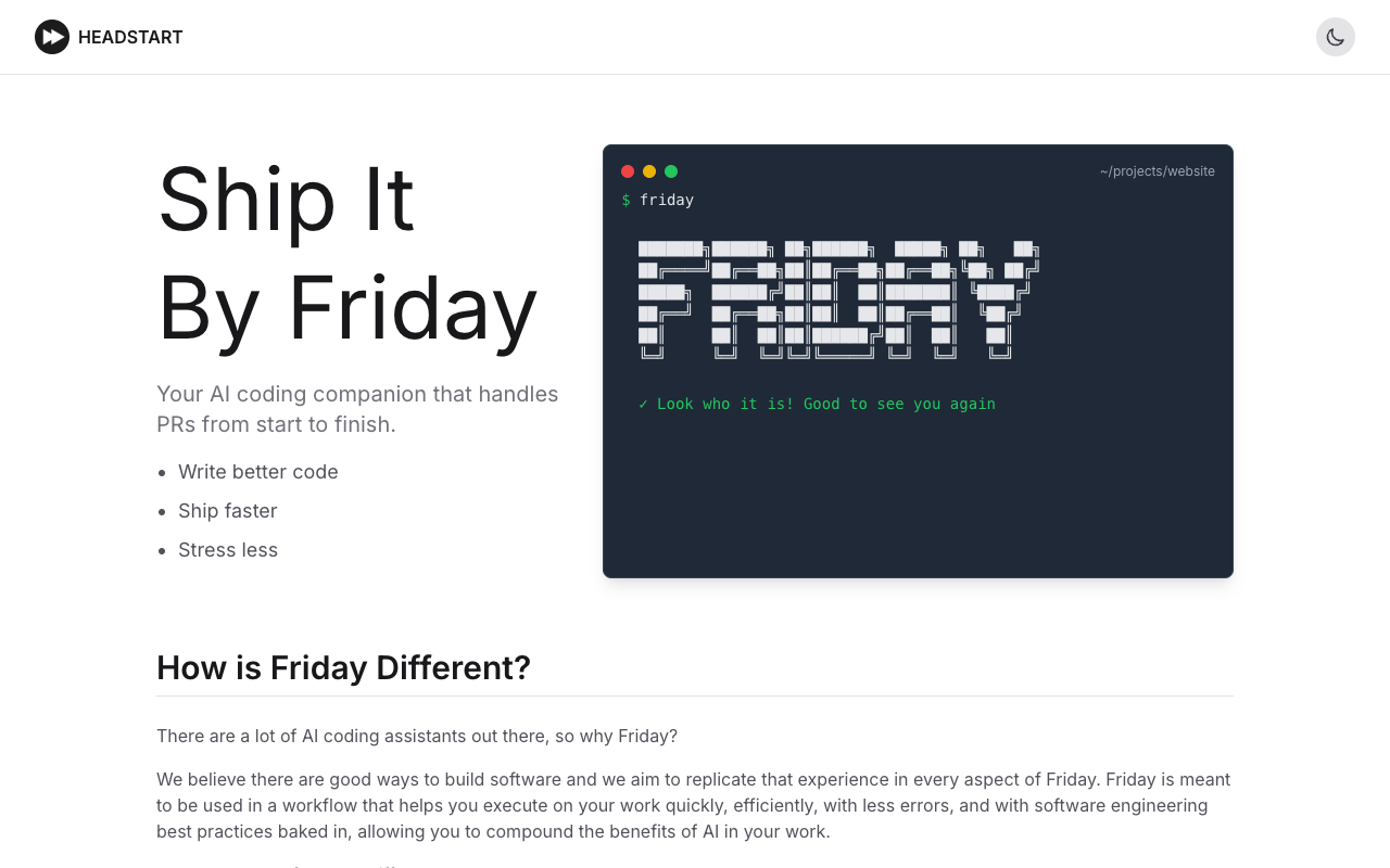 Friday：AI编程助手革命，10倍工程师的秘密武器！