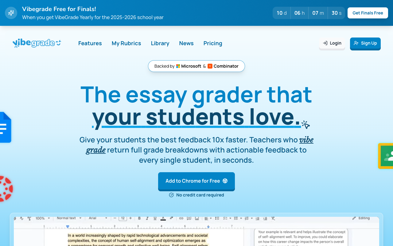 GradeAssist Agent - Revolutionizing Essay Grading for Educators AI Education