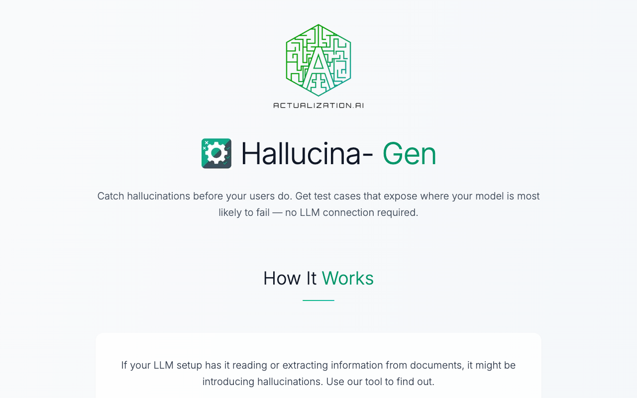 Hallucina-Gen：AI开发者的幻觉检测神器，让大模型输出更可靠！
