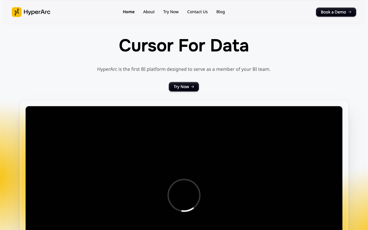 HyperArc - Your AI helper for smart business choices AI Business Intelligence