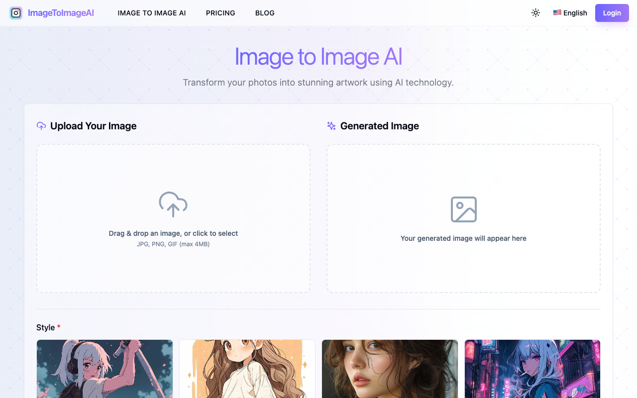 Image To Image AI - Create Amazing Art from Your Photos AI Art Photography