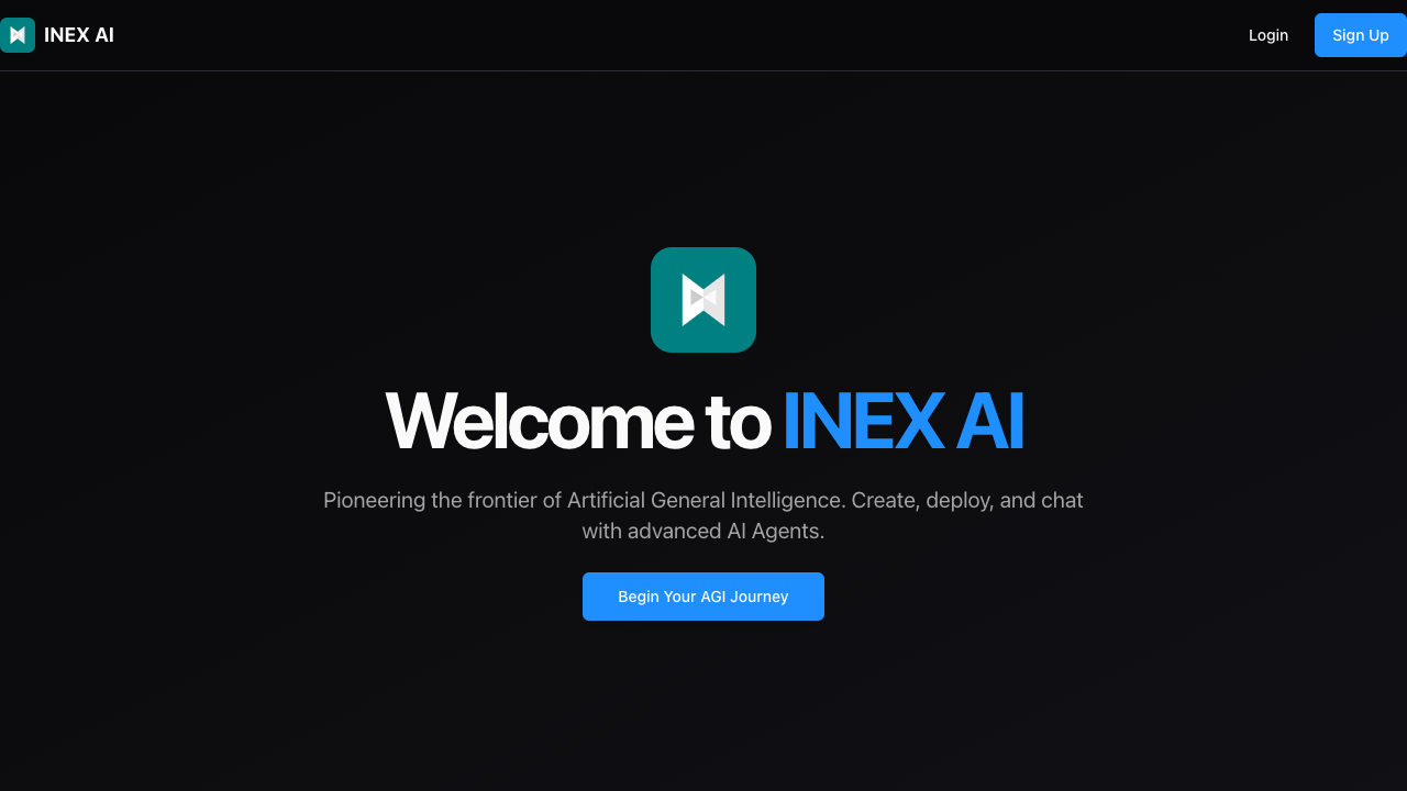 INEX AI - Making smart robots that think like humans AI Technology