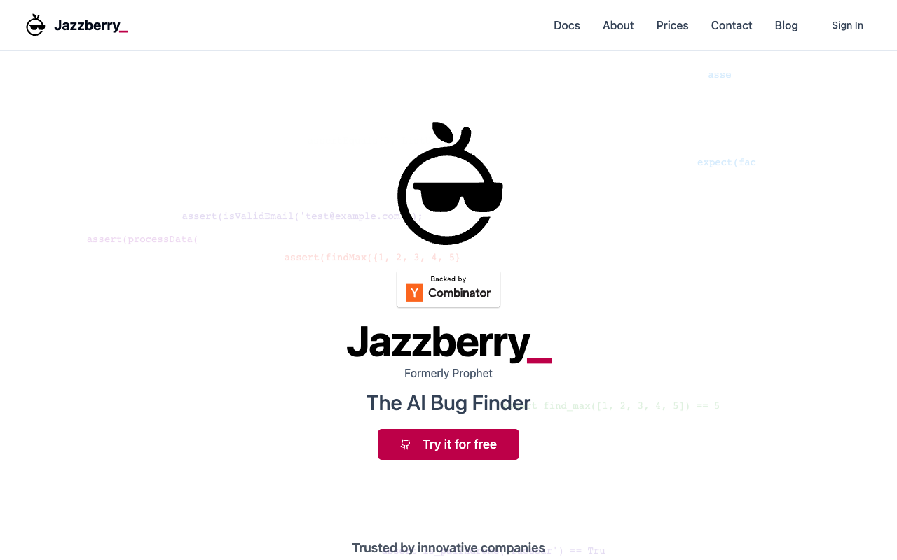 Jazzberry - An AI tool that finds bugs using real code execution AI bug-finding GitHub
