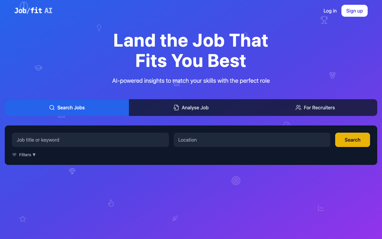 JobFitAI - Your smart helper for job searching AI Job Search Recruitment