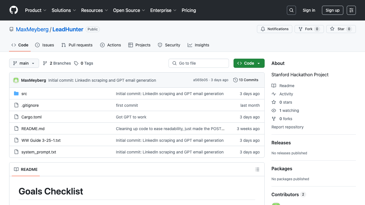 LeadHunter - Your tool for safe LinkedIn messaging AI Networking Productivity