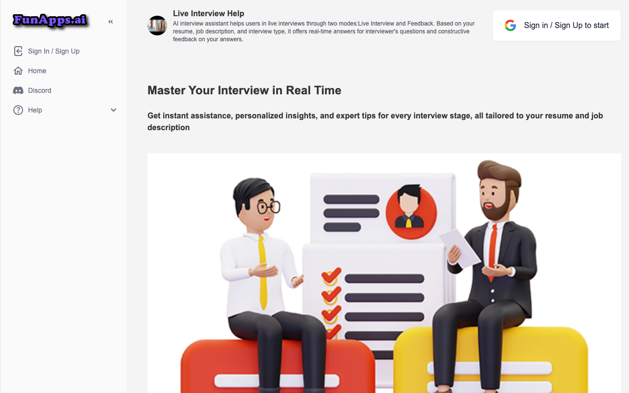 Live Interview Help - Enhance Your Interview Skills with AI Assistance AI Job Interviews