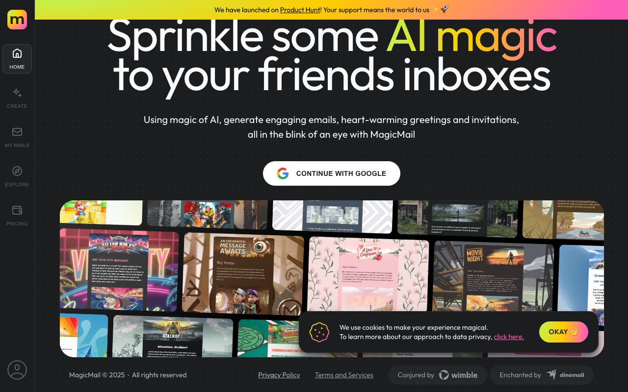 MagicMail - Your AI-Powered Email Generation Tool AI Email
