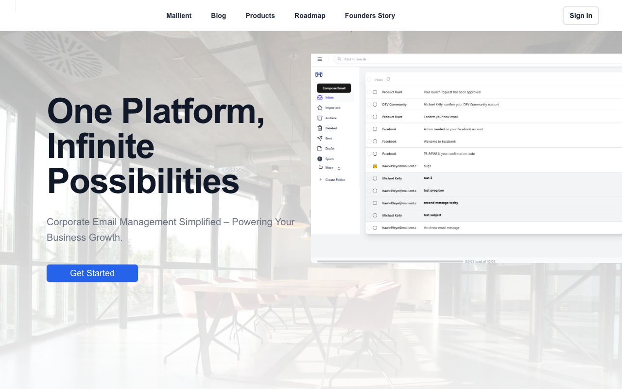 Mallient - Your Smart Email Helper for a Better Inbox Email AI Business